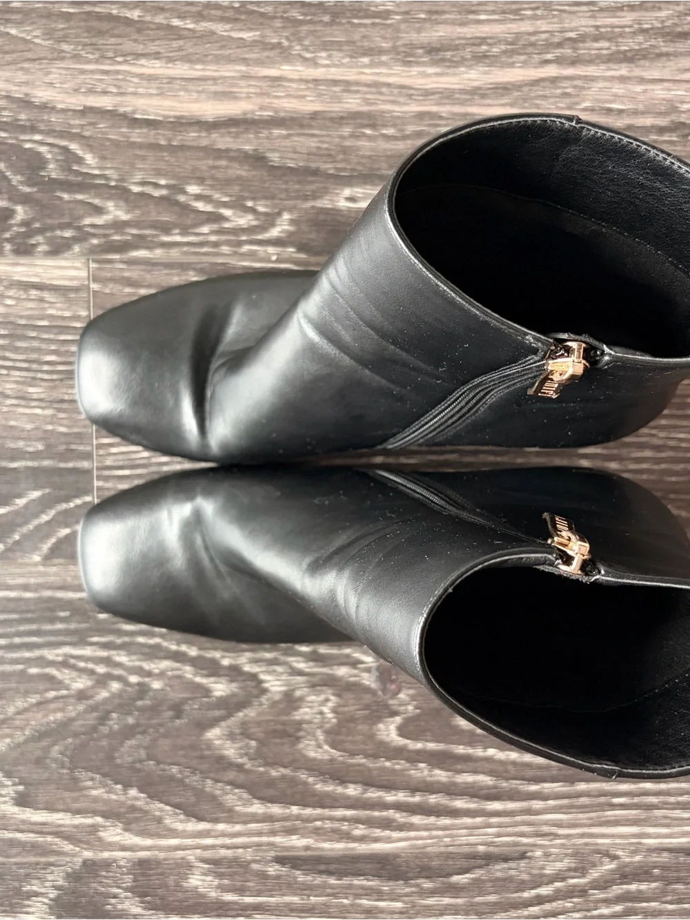 Women's Black Ankle Boots - Sleek Zip-Up Style